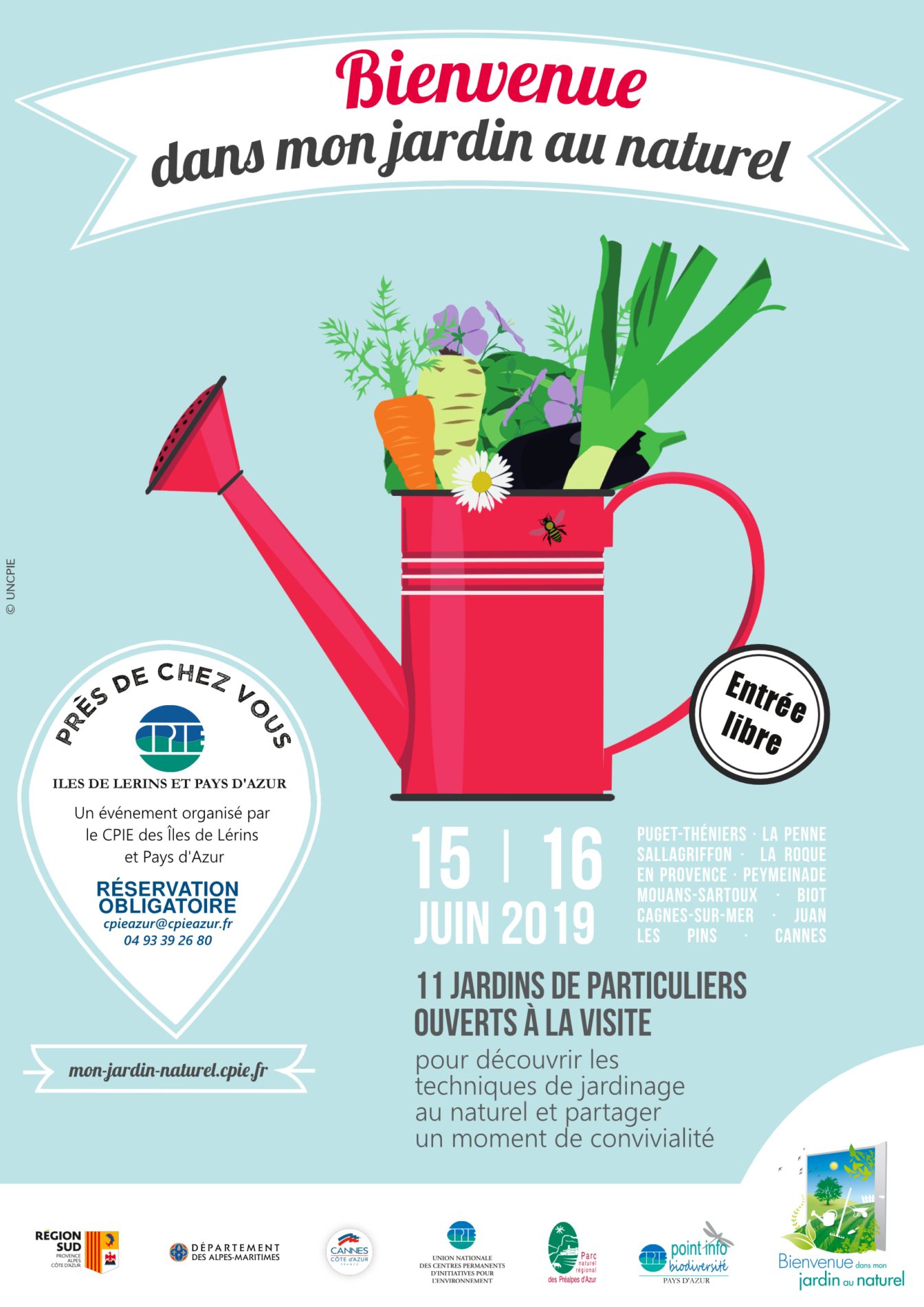 « Bienvenue dans mon jardin naturel », à Mouans-Sartoux, le 15/06/2019